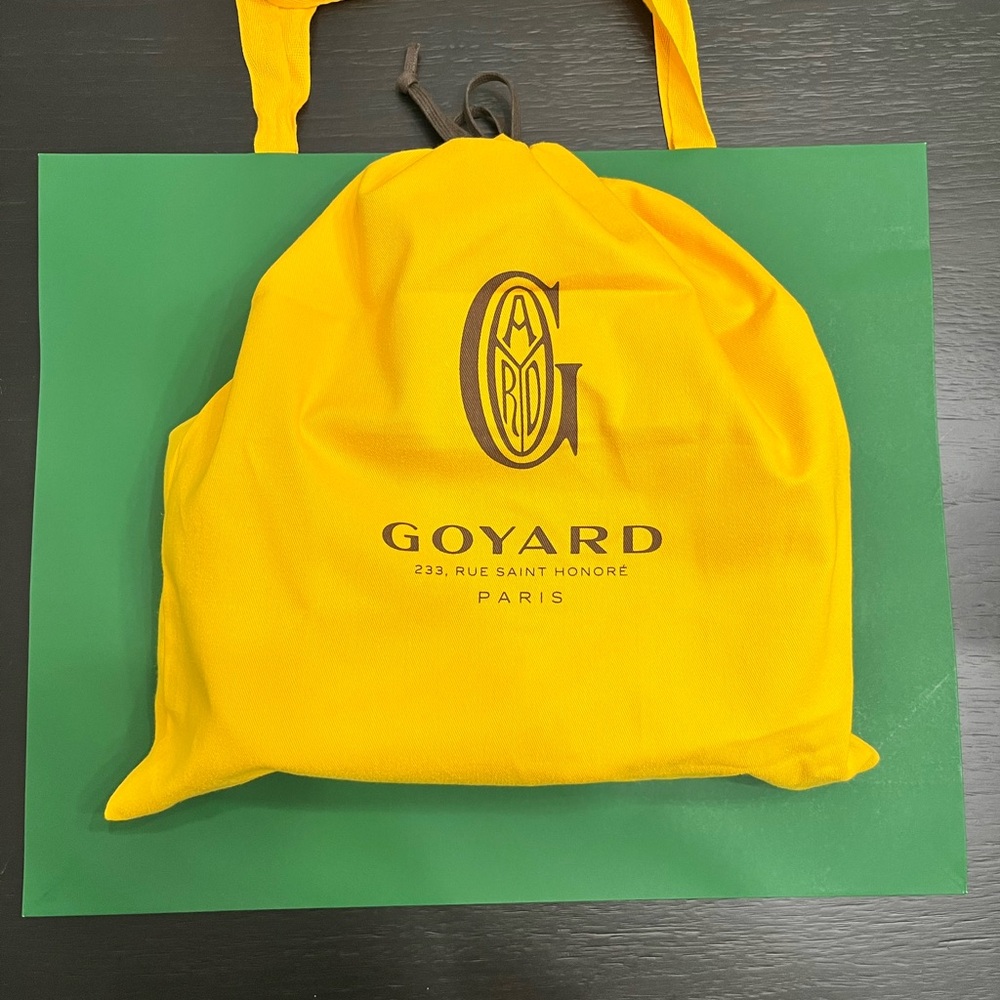 NEW 💚 Goyard SAC CAP-VERT PM Unisex Green Crossbody - Authentic *FULL SET* - Picture 3 of 16
